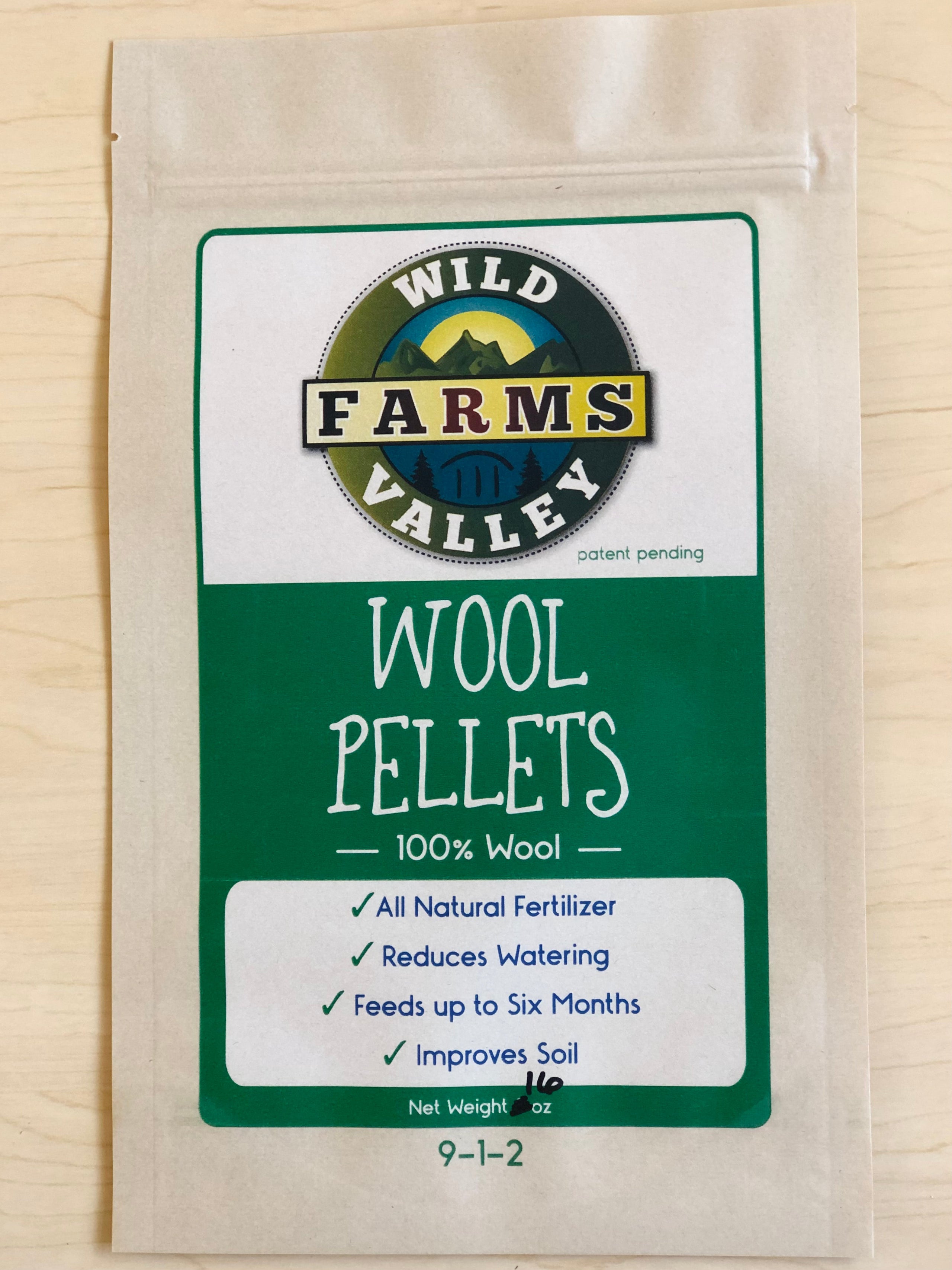 Buy Wool Pellets 16oz  Natural Water-Wise Fertilizer